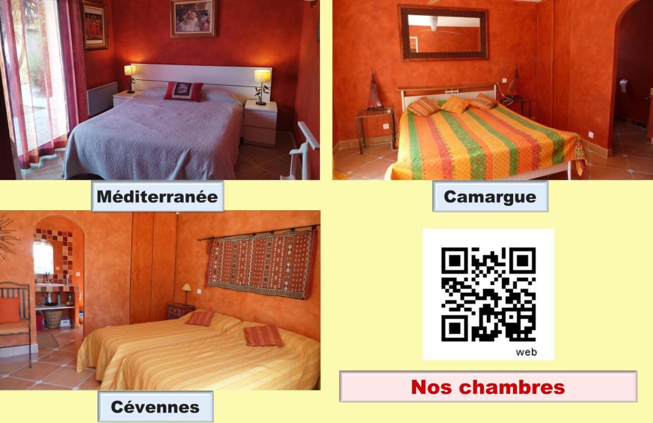 Bed and Breakfast Les Cigalous Restinclieres Esterno foto
